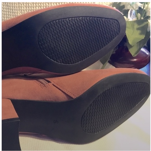 JD WILLIAMS~LADIES BLOCK HEEL SMART CHELSEA~Size 6~NEW Dusty Pink - Picture 7 of 12